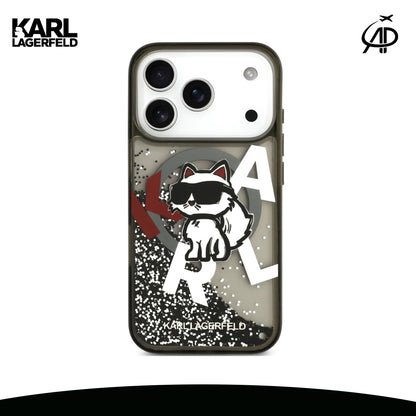 Choupette Glitter Liquid Case