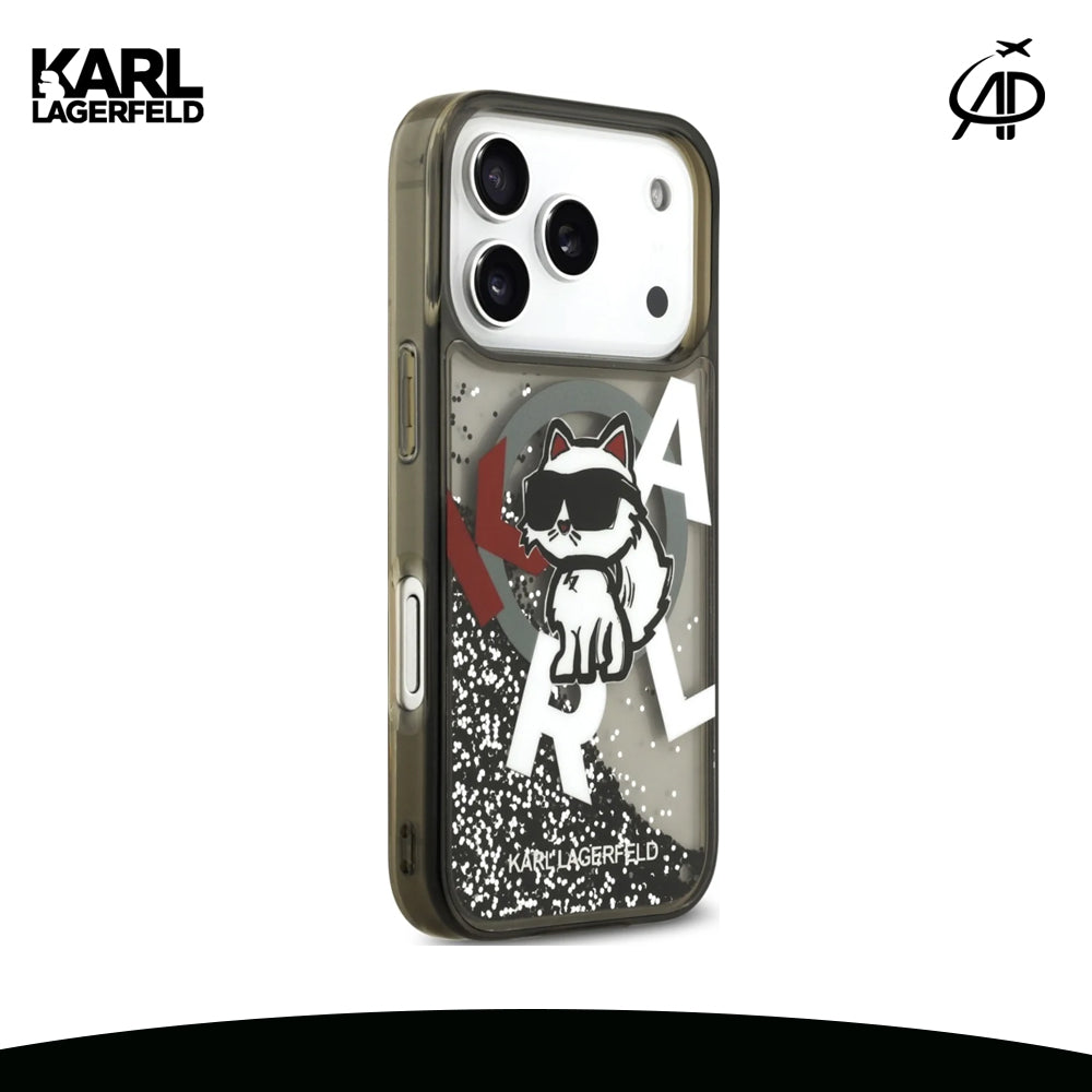 Choupette Glitter Liquid Case