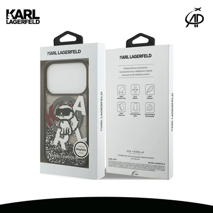 Choupette Glitter Liquid Case