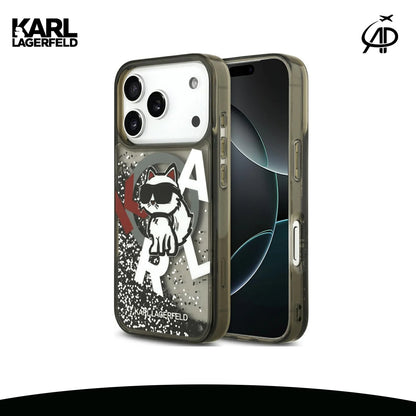 Choupette Glitter Liquid Case