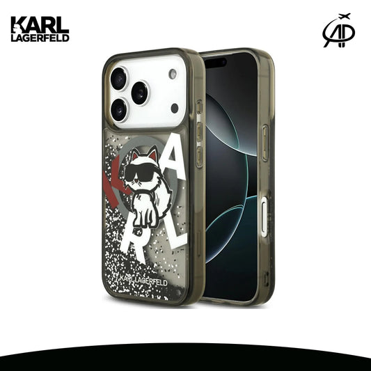 Choupette Glitter Liquid Case