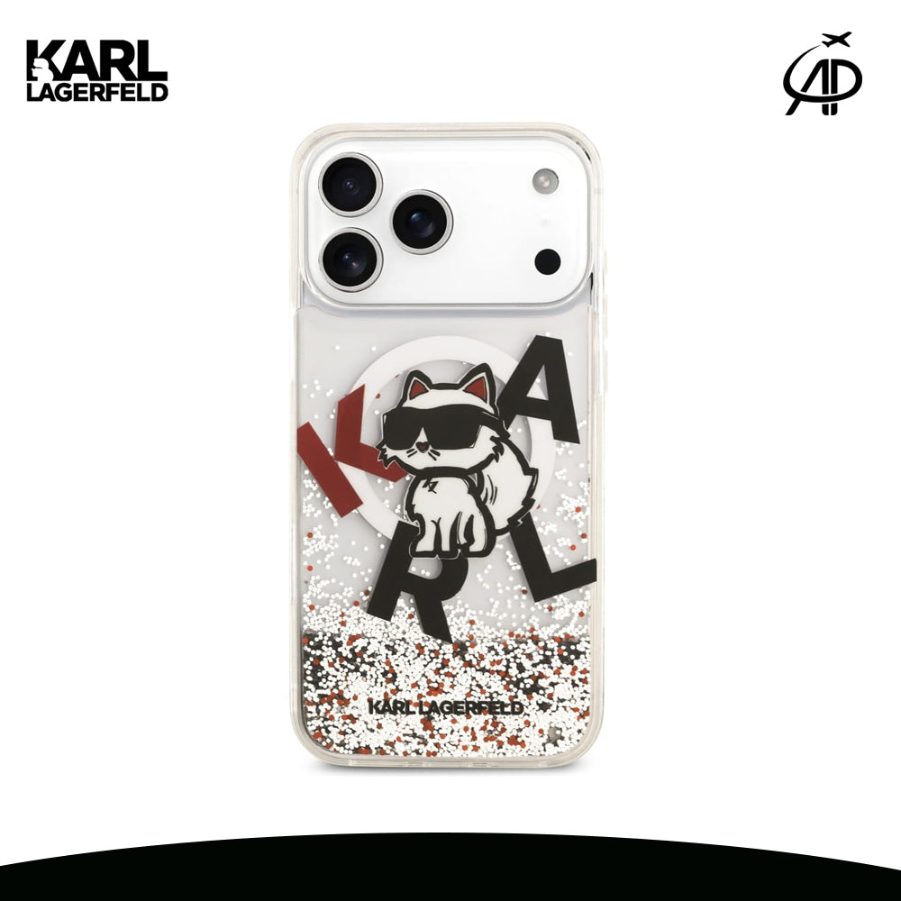 Choupette Glitter Liquid Case