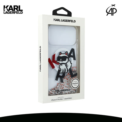 Choupette Glitter Liquid Case