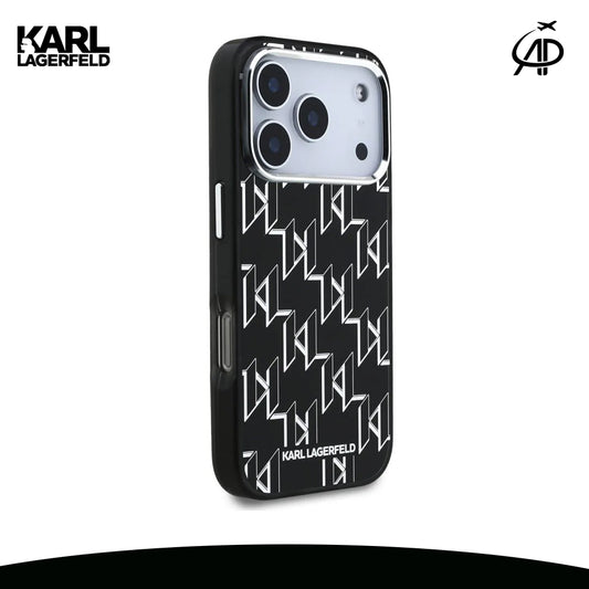 Karl Lagerfeld Geometric Monogram Phone Case