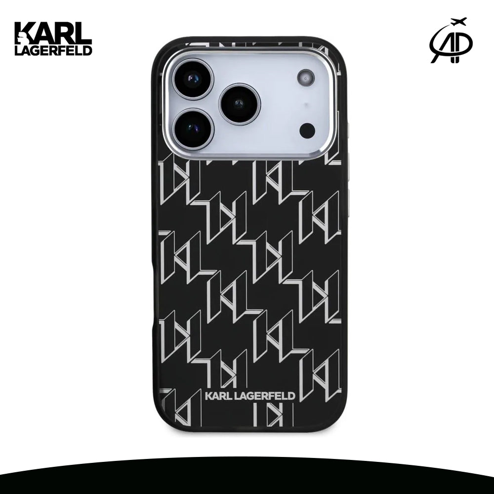 Karl Lagerfeld Geometric Monogram Phone Case