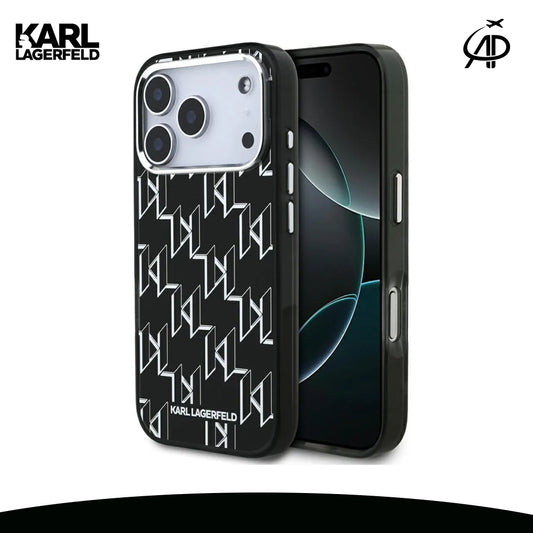 Karl Lagerfeld Geometric Monogram Phone Case