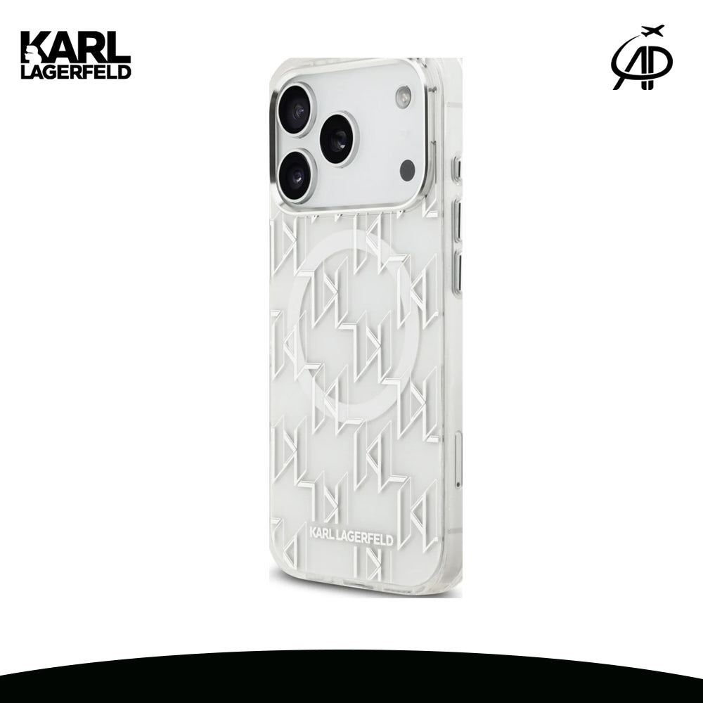 Karl Lagerfeld Geometric Monogram Phone Case