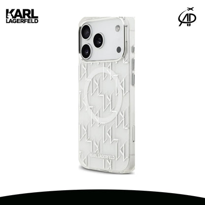 Karl Lagerfeld Geometric Monogram Phone Case
