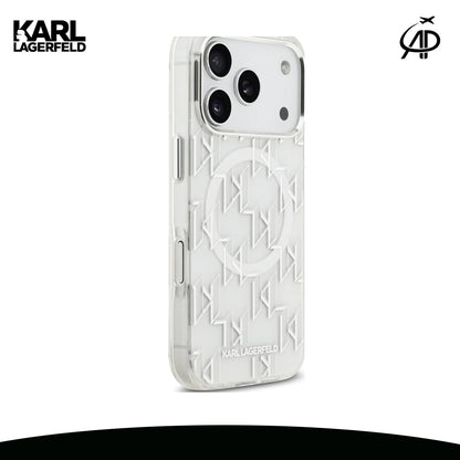 Karl Lagerfeld Geometric Monogram Phone Case
