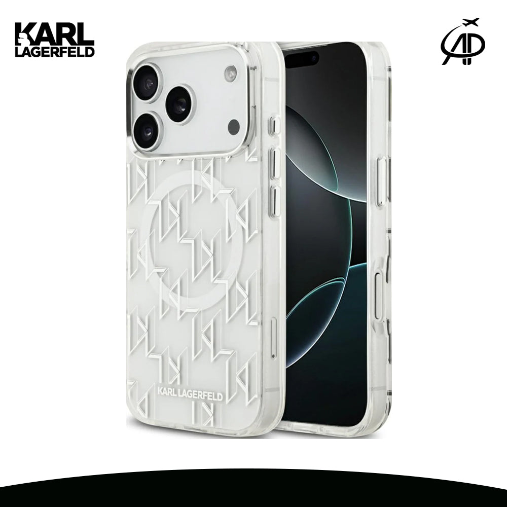 Karl Lagerfeld Geometric Monogram Phone Case