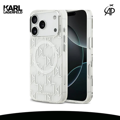 Karl Lagerfeld Geometric Monogram Phone Case