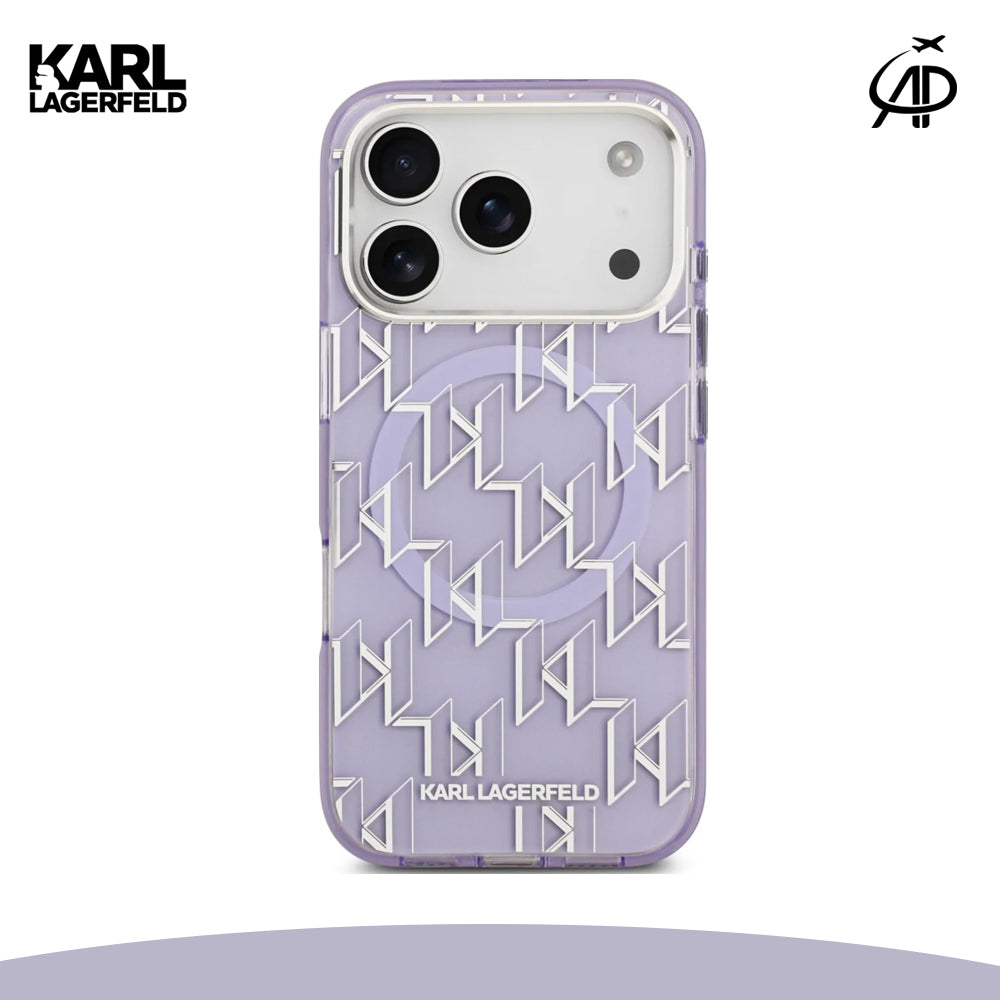 Karl Lagerfeld Geometric Monogram Phone Case