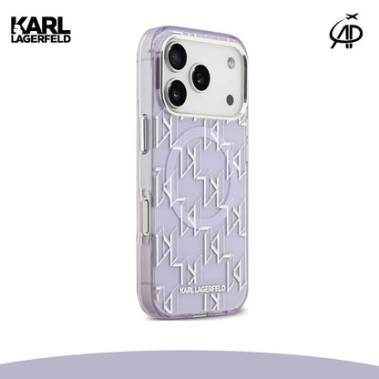 Karl Lagerfeld Geometric Monogram Phone Case