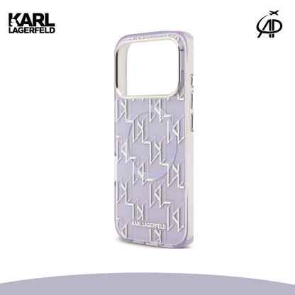 Karl Lagerfeld Geometric Monogram Phone Case