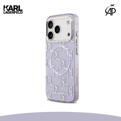Karl Lagerfeld Geometric Monogram Phone Case
