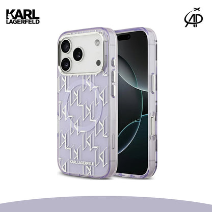 Karl Lagerfeld Geometric Monogram Phone Case