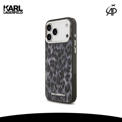 Karl Lagerfeld Leopard Print Phone Case