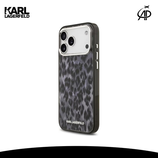 Karl Lagerfeld Leopard Print Phone Case