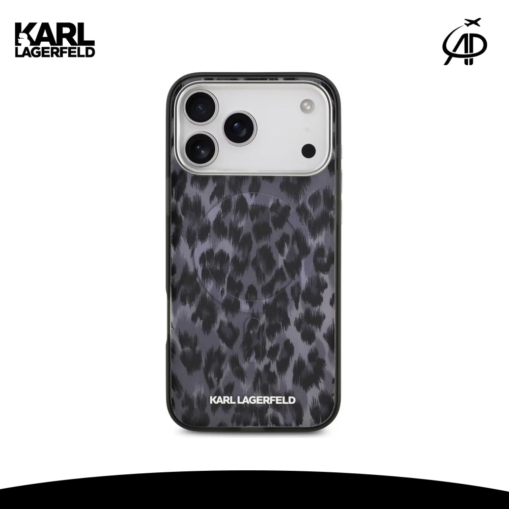 Karl Lagerfeld Leopard Print Phone Case