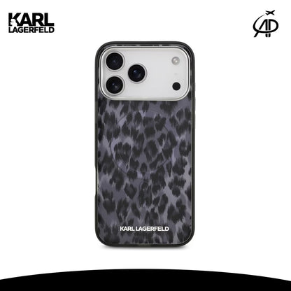Karl Lagerfeld Leopard Print Phone Case