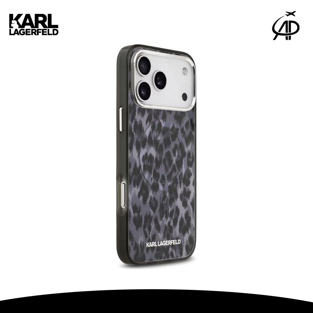 Karl Lagerfeld Leopard Print Phone Case
