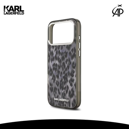 Karl Lagerfeld Leopard Print Phone Case