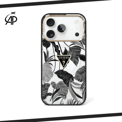 Guess Tropical Floral Print MagSafe Case