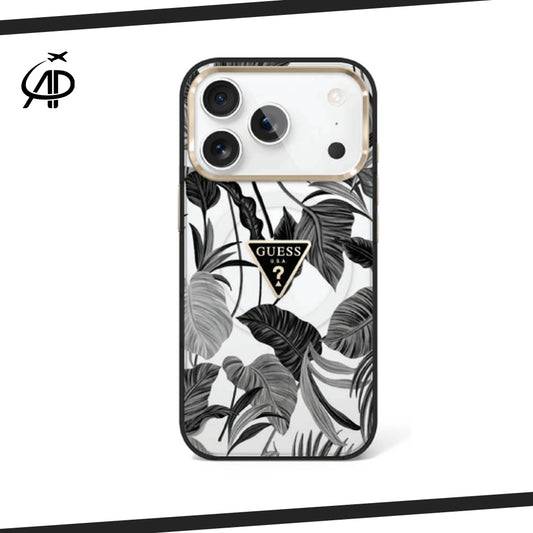 Guess Tropical Floral Print MagSafe Case