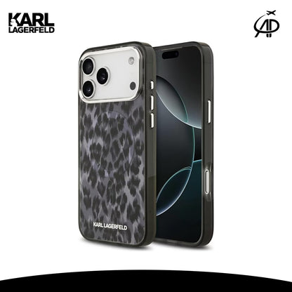 Karl Lagerfeld Leopard Print Phone Case
