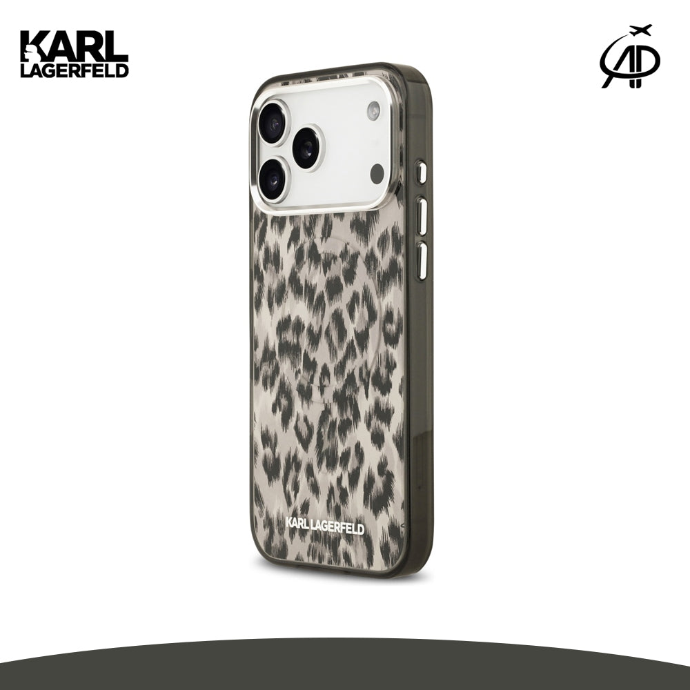 Karl Lagerfeld Leopard Print Phone Case