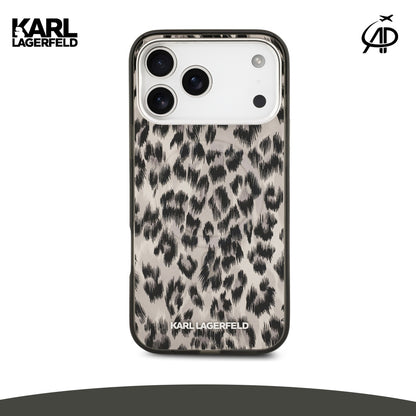 Karl Lagerfeld Leopard Print Phone Case