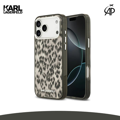 Karl Lagerfeld Leopard Print Phone Case