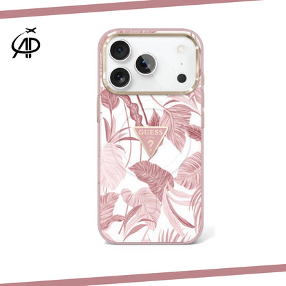 Guess Tropical Floral Print MagSafe Case