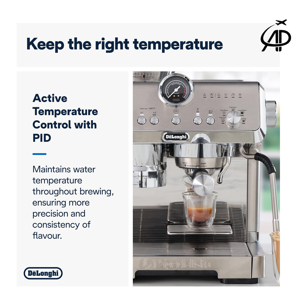 De'Longhi La Specialista Espresso Machine with Grinder