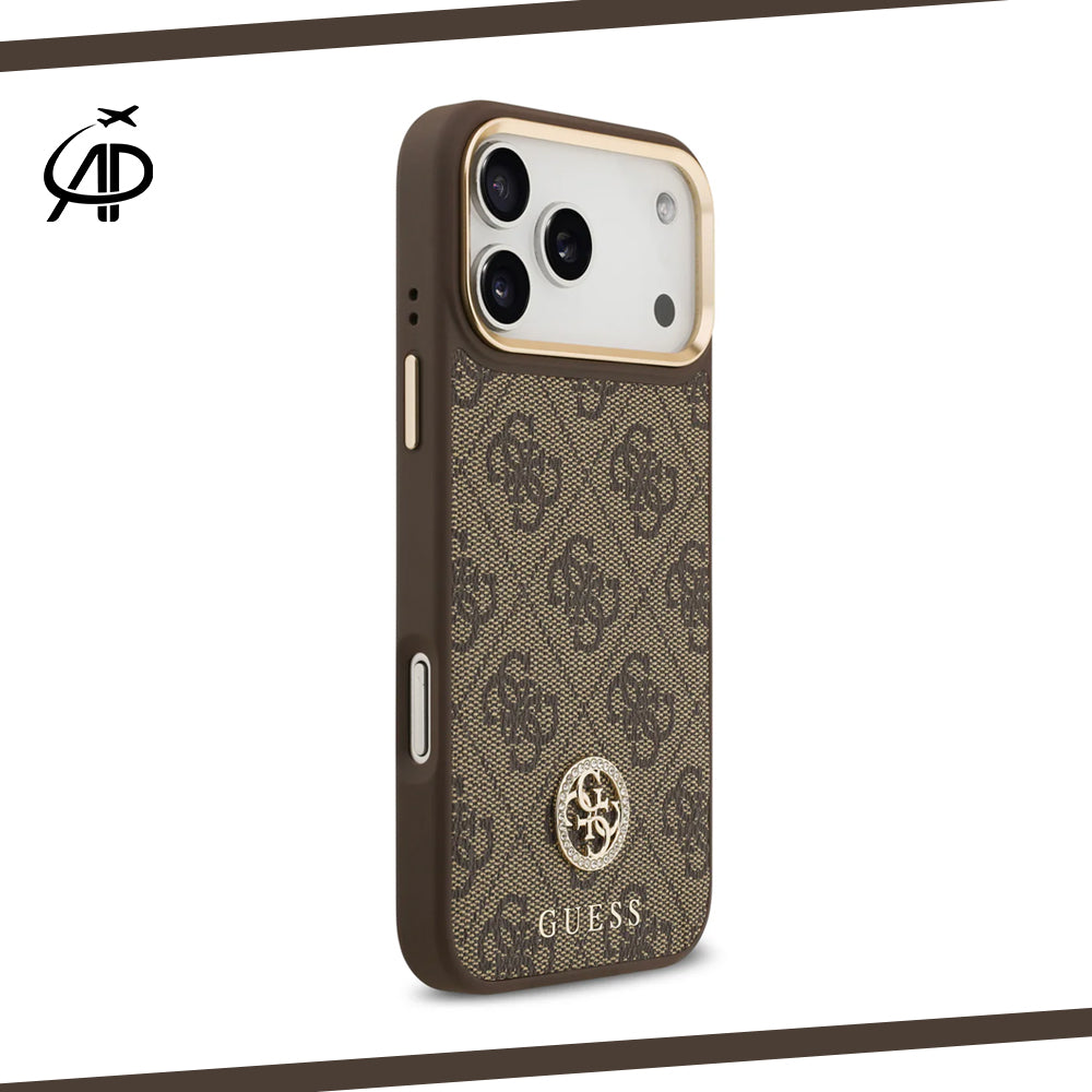 Luxurious Guess Crossbody Case Set with 4G Logo and Gold Accents