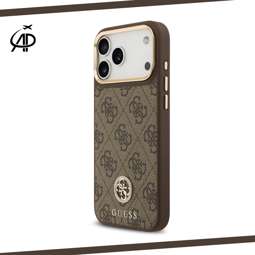 Luxurious Guess Crossbody Case Set with 4G Logo and Gold Accents