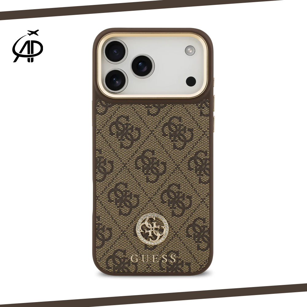 Luxurious Guess Crossbody Case Set with 4G Logo and Gold Accents