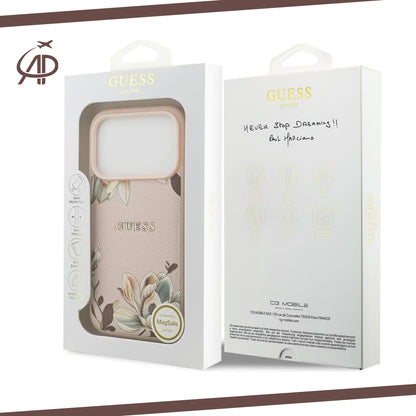 Elegant Guess Magnolia Flower Design iPhone Cover