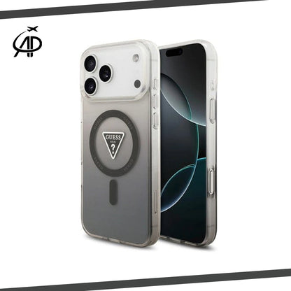 Guess Transparent Colored MagSafe Phone Case