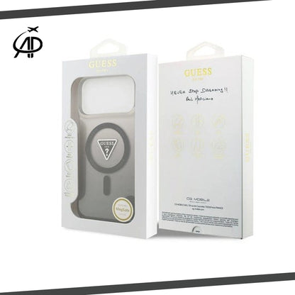 Guess Transparent Colored MagSafe Phone Case