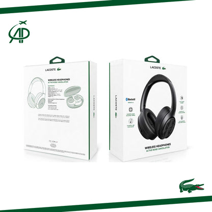 Lacoste Signature Pattern Over-Ear Headphones
