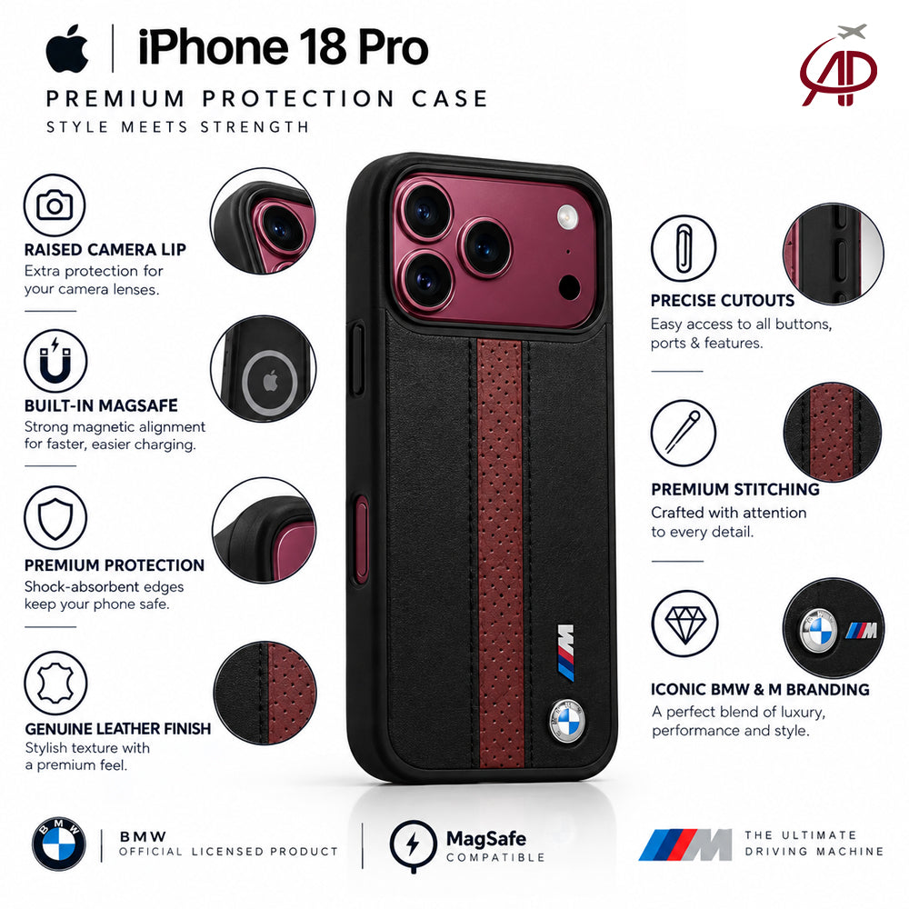 BMW M Sport Black Phone Cover | Premium Case