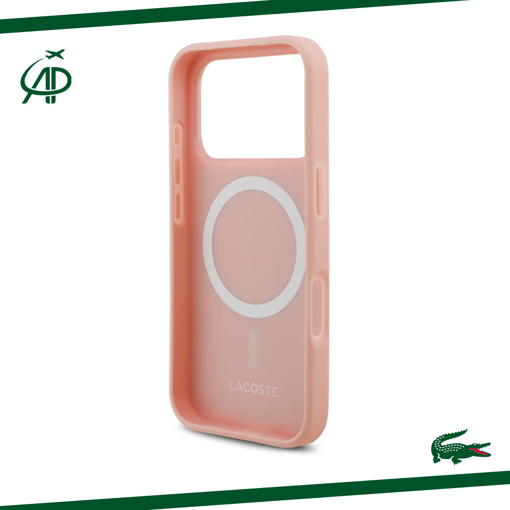 Minimalist Lacoste Solid Finish Protective Phone Cover