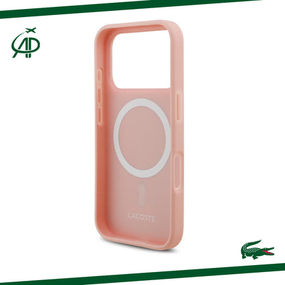 Minimalist Lacoste Solid Finish Protective Phone Cover