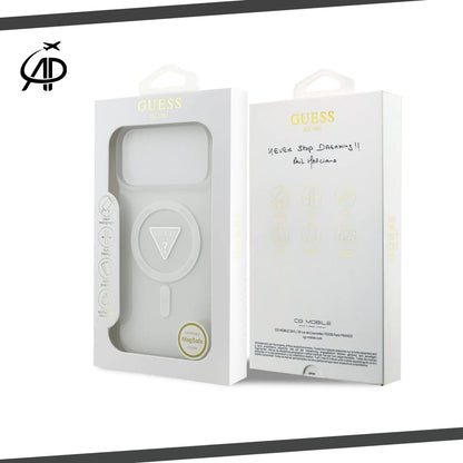 Guess Transparent Colored MagSafe Phone Case