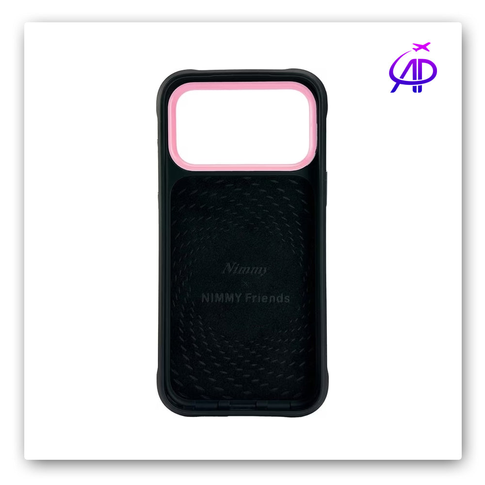 Nimmy Friends Sassy Cat Majesty Pink Hoodie Magnetic Case