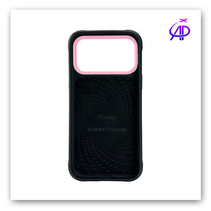 Nimmy Friends Sassy Cat Majesty Pink Hoodie Magnetic Case