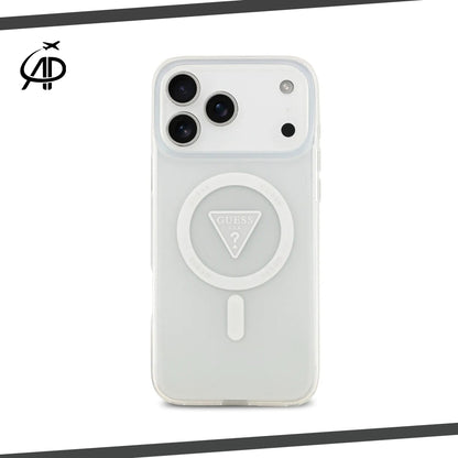 Guess Transparent Colored MagSafe Phone Case