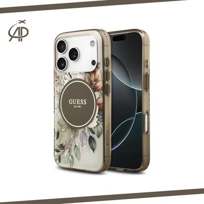 Guess Floral Magsafe Case