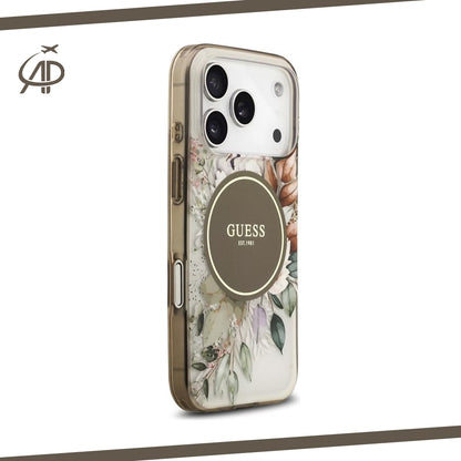 Guess Floral Magsafe Case